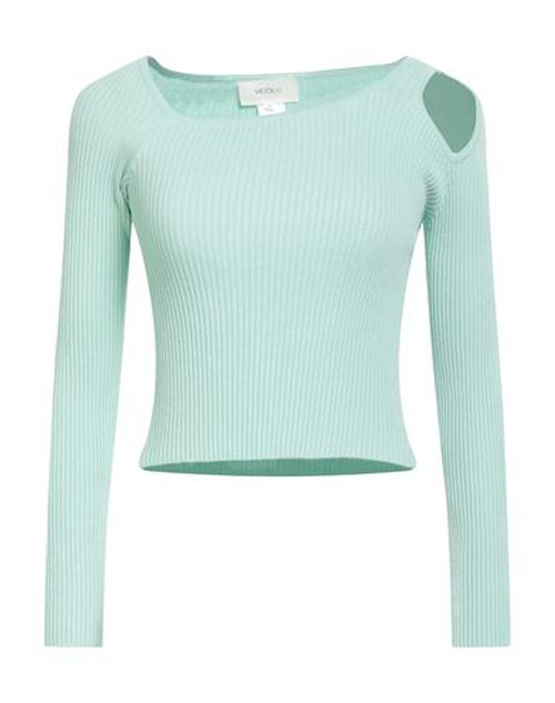 Woman Sweater Light green Size ONESIZE Viscose, Polyester