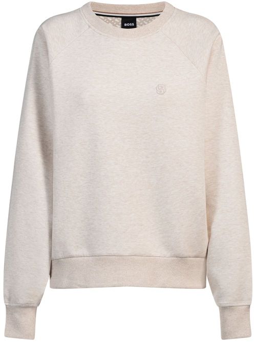BOSS stretch-cotton sweatshirt - Neutrals