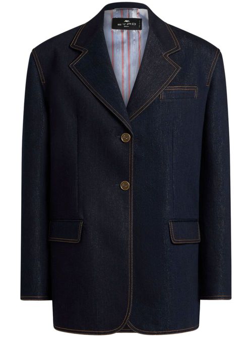Denim blazer - Blue