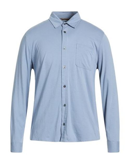 Man Shirt Light blue Size 40 Pima Cotton