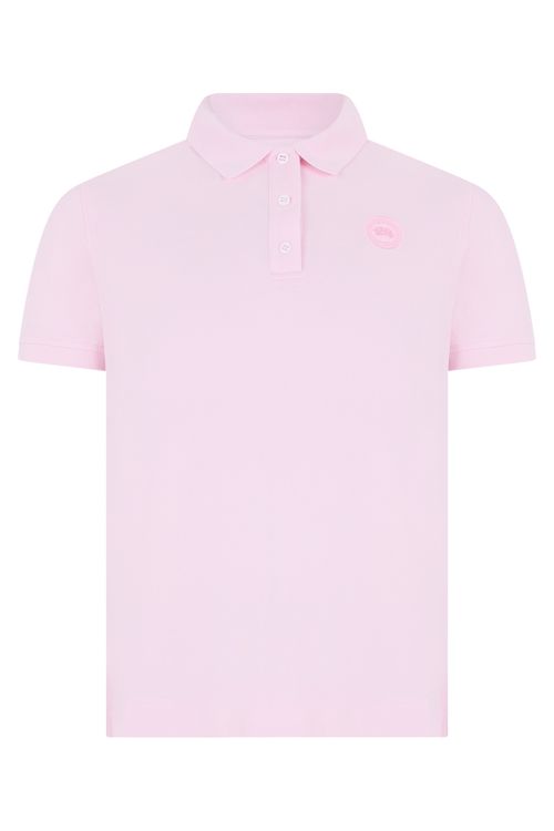 Short Sleeve Polo with Logo - Ladies' Fit