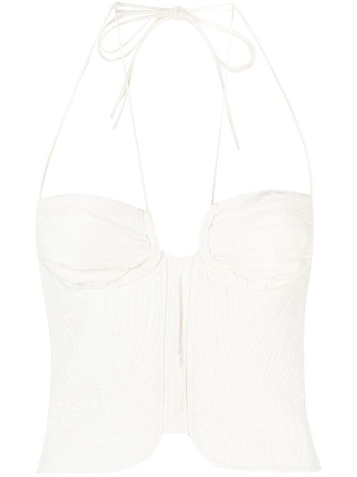 Habana corset top - White