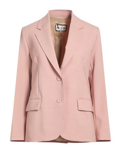 Woman Blazer Pink Size 2 Virgin Wool, Elastane