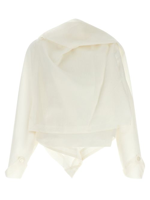 All Squares Top — White