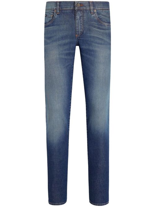Logo-detail jeans - Black