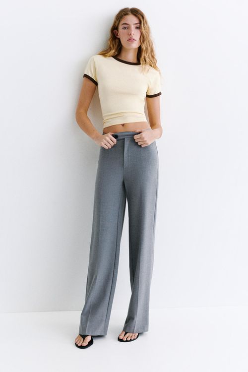 Pantaloni Dritti Eleganti