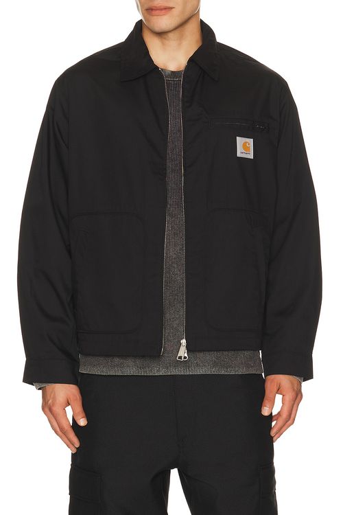 Carhartt WIP Postal Jacket in Black - Black. XL/1X also in