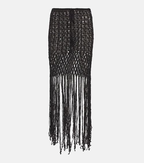 Crochet cotton skirt