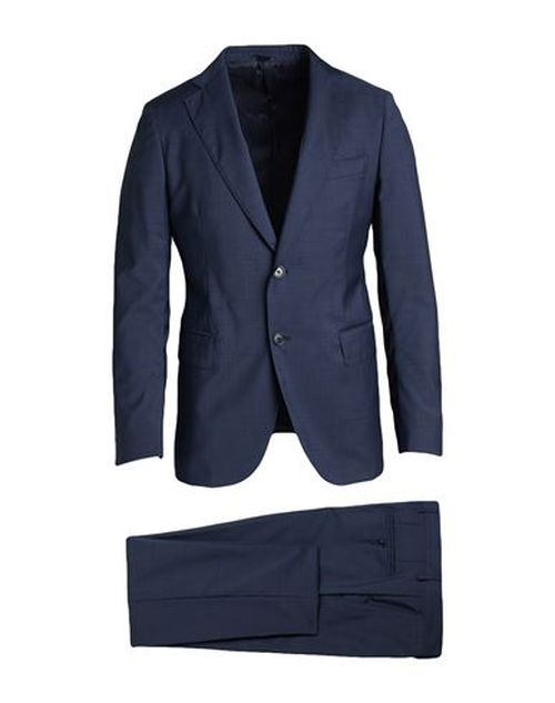 Man Suit Navy Size 40 Virgin Wool
