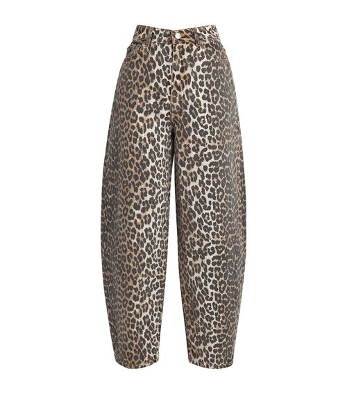 Leopard Stary Jeans