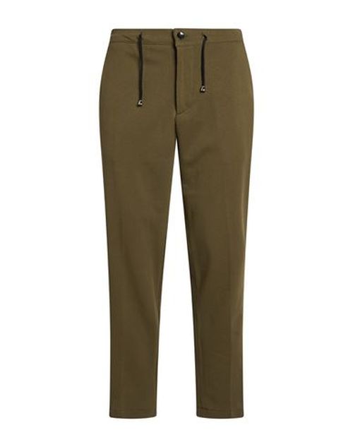 Man Pants Military green Size S Cotton