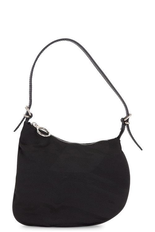 Fendi Fendi Zucchino Chef Shoulder Bag in Black - Black. a