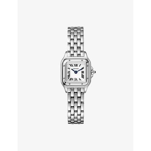 Crwspn0012 Panthère De Mini Stainless-Steel Quartz Watch