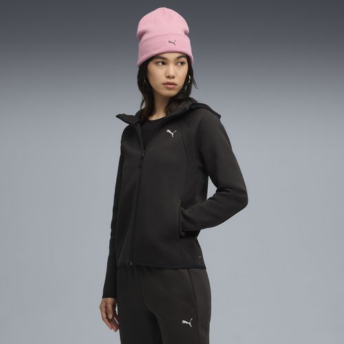 PUMA Evostripe Women's Zip Up Hoodie in Black
