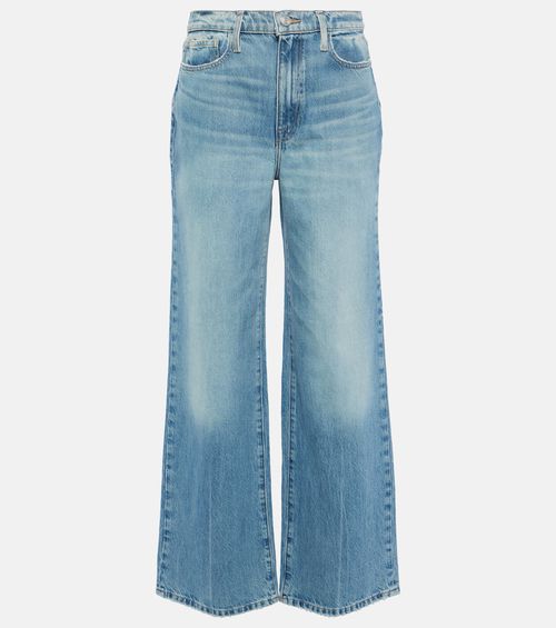 Frame Le Jane high-rise wide-leg jeans