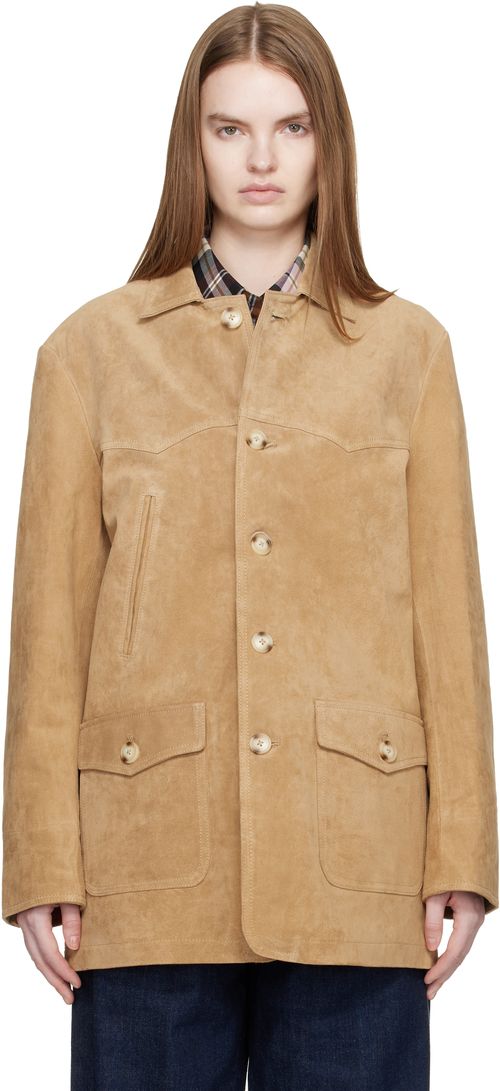 Tan Chicago Suede Jacket