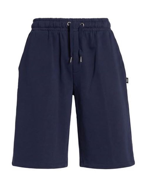 Man Shorts & Bermuda Shorts Navy Size L Cotton