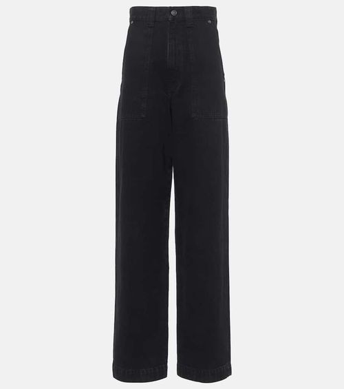 Hewitt high-rise straight jeans
