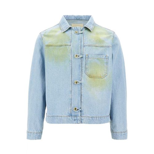 C.9.3 Stained effect denim jacket Man XL