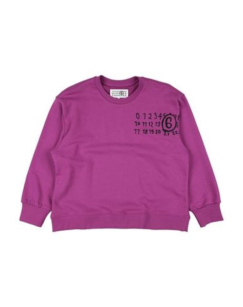 Kid Sweatshirt Mauve Size 10 Cotton, Elastane