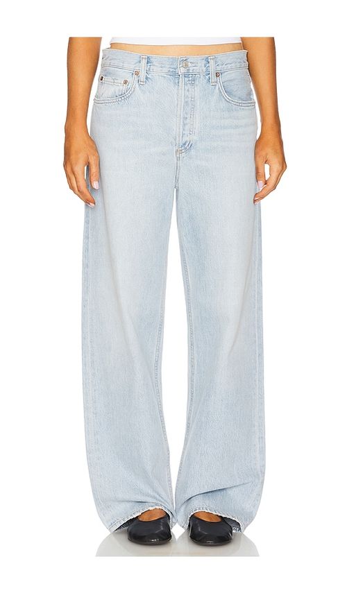AGOLDE Low Slung Baggy Jeans in Spark - Blue. 30 also , 32