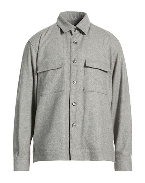 Man Jacket Grey Size L Wool, Polyester, Polyamide, Elastane