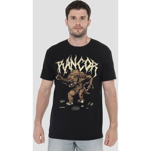 Star Wars Rancor Metal T Shirt, Black