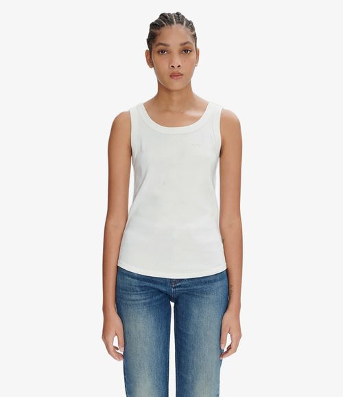 A. P.C. Agathe tank top XS AAB - White