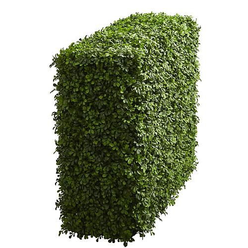 "39"" Boxwood Artificial Hedge Indoor/Outdoor"