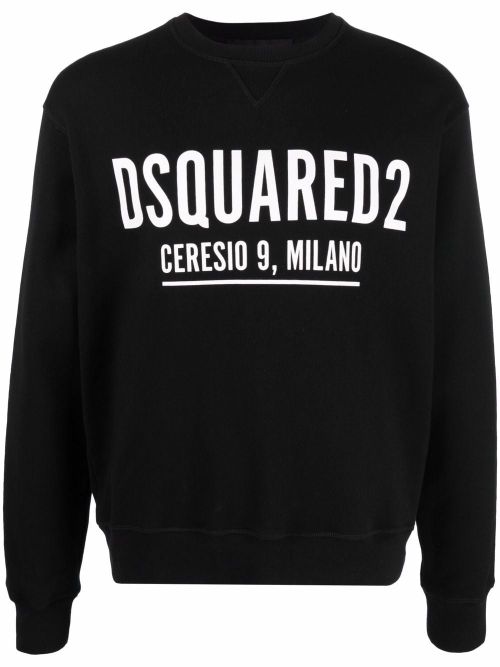 Logo Detail Cotton Sweatshirt