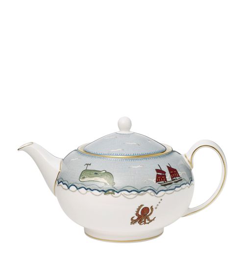 X Kit Kemp Sailor's Farewell Teapot