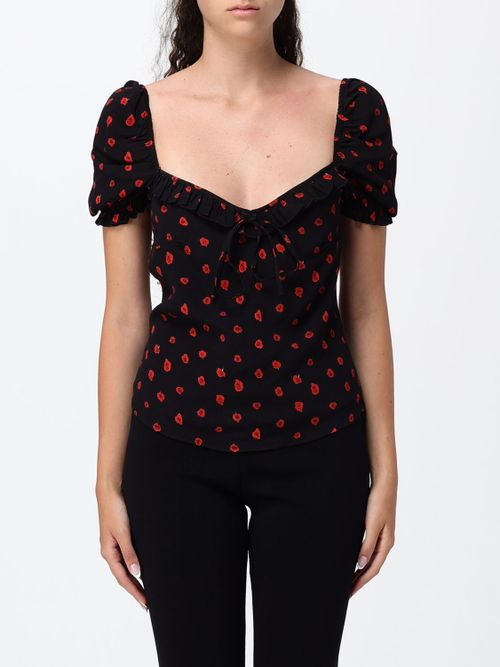 Top Woman color Black