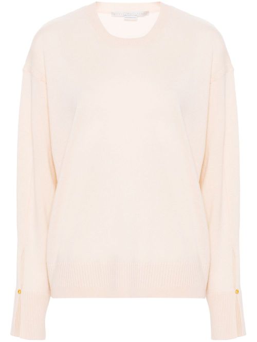 Crew-neck long-sleeve jumper - Pink