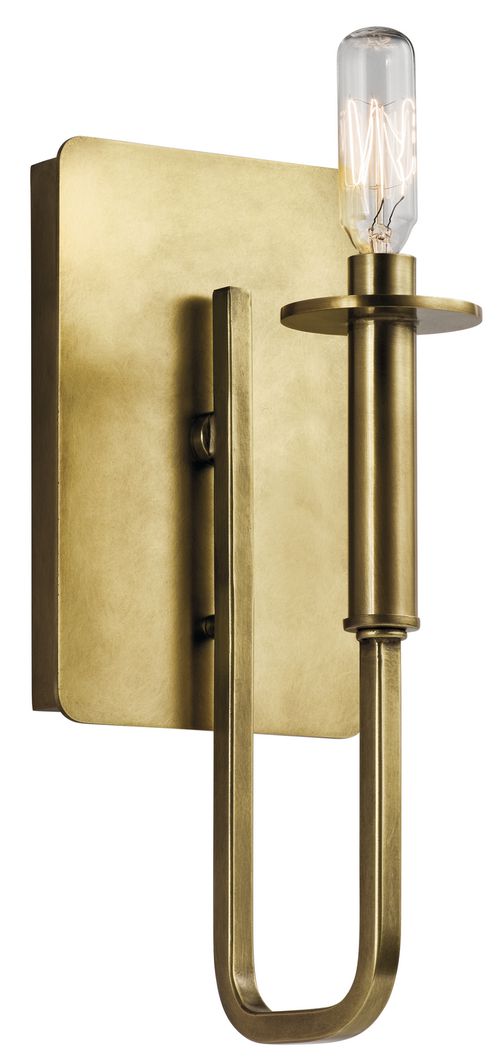 Alden 1-Light Wall Bracket in Natural Bra