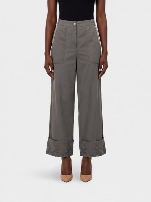 Pants Woman color Green