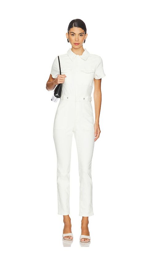 Good American JUMPSUIT FIT FOR SUCCESS in White. Größe M. Also in 3X, 4X, 5X