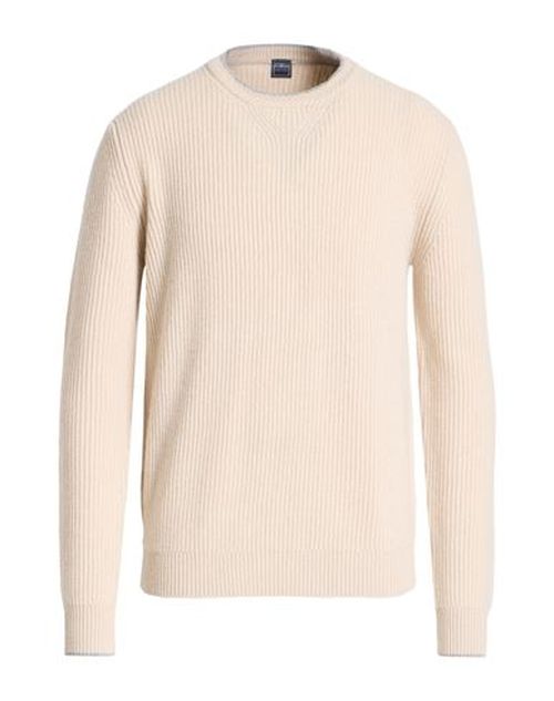 Man Sweater Beige Size 40 Cashmere
