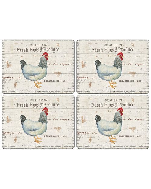 Pimpernel On The Farm Placemats Set of 4