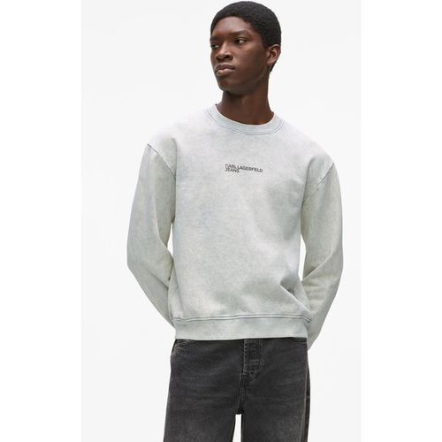 Kl Jeans - Sweat-shirt Classique Délavé, Homme, Puce Électronique