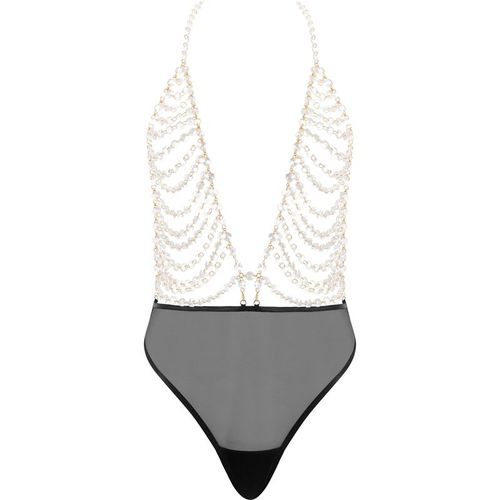 Crystal Bodysuit Clear/Black