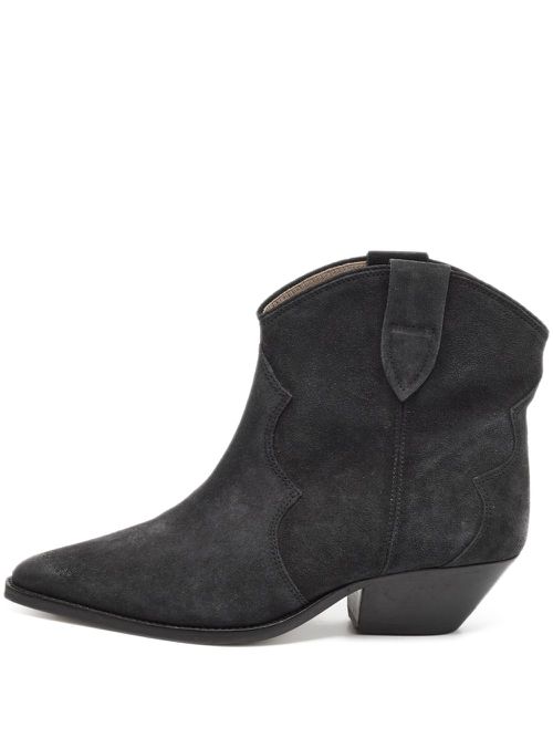 Dewina pointed-toe ankle boots - Grey