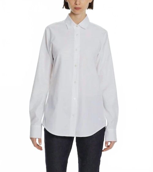 Pauline Stretch Blouse In Optical White