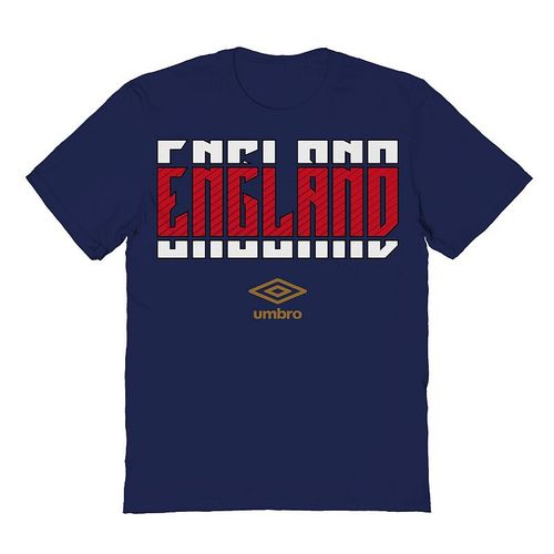 Men's Umbro England Country tack Graphic Tee, ize: mall, Blue