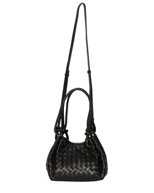 Kinsley Woven Leather Top Handle