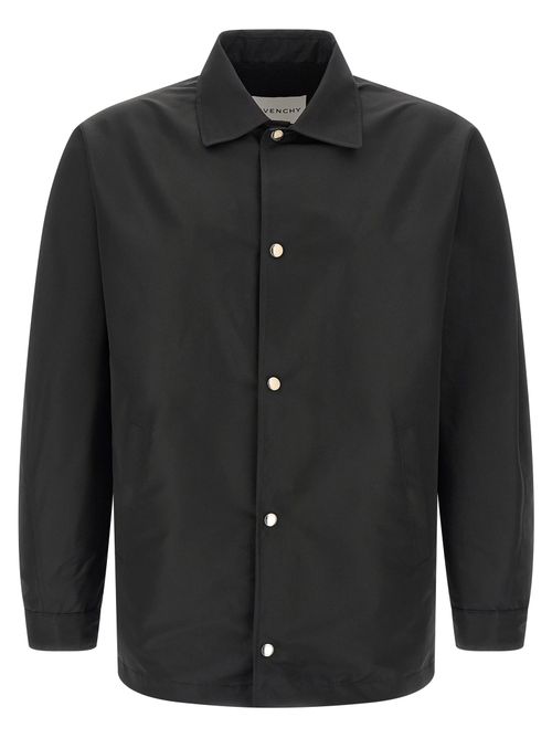 Water-Repellent Polyfaille Jacket — Black