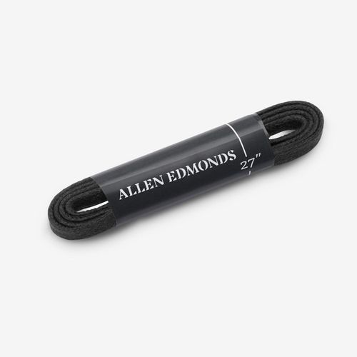 "27" Flat Glazed Replacement Laces " in Black