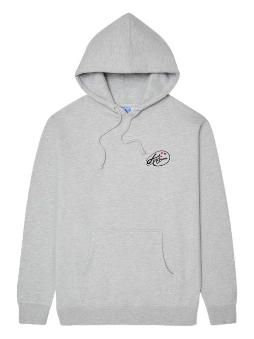 Logo-print hoodie - Grey