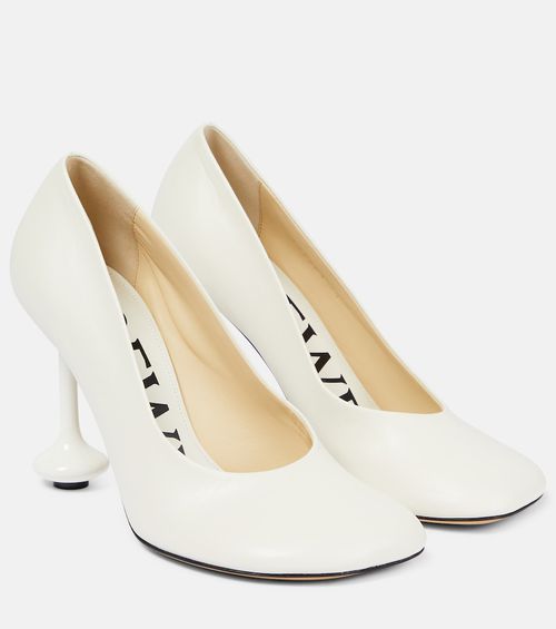 Toy leather pumps