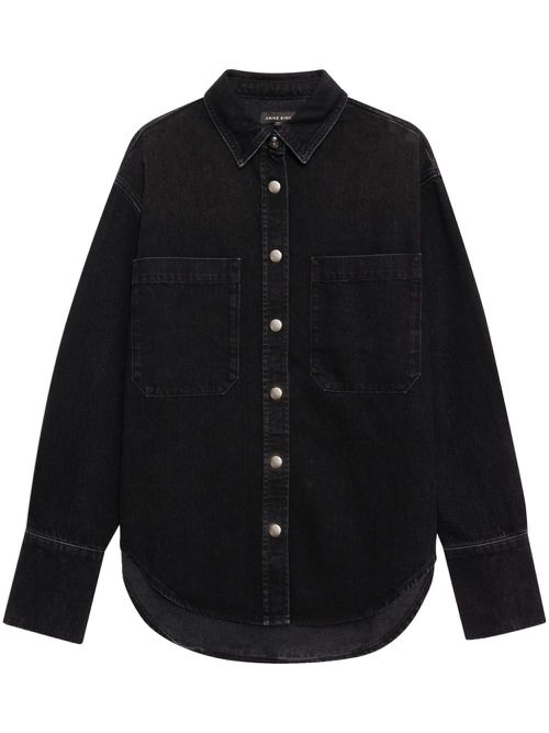 Dante denim shirt - Black