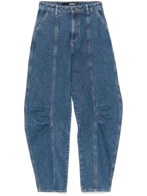 Logo-appliqué jeans - Blue